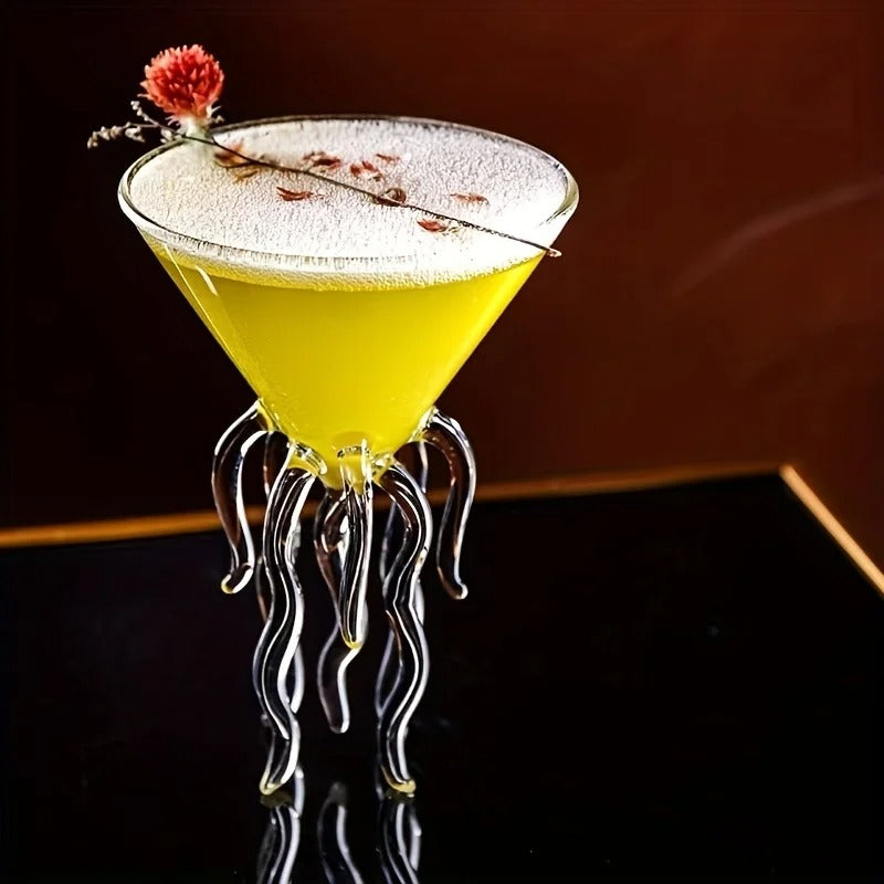 Jellyfish Cocktail Octopus Glass. 130ML - Raise The Bar Lux  
