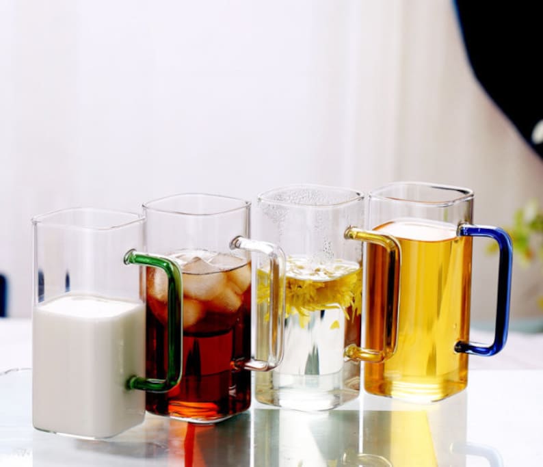 Square Glass Mug - Raise The Bar Lux