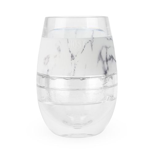 Marble Wine FREEZE™ Double Wall Insulated Freezable Drink Chilling Tumbler. (ONE) 8.5 oz - Raise The Bar Lux  
