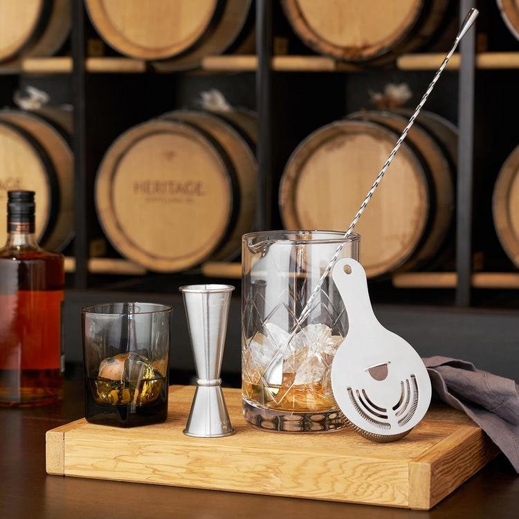 4-Piece Professional Stainless Steel Cocktail Set - Raise The Bar Lux  