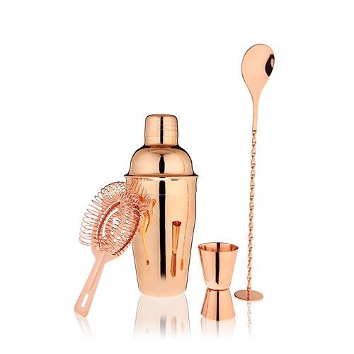 True Stainless Steel Barware Cocktail Shaker Gift Set - Raise The Bar Lux  
