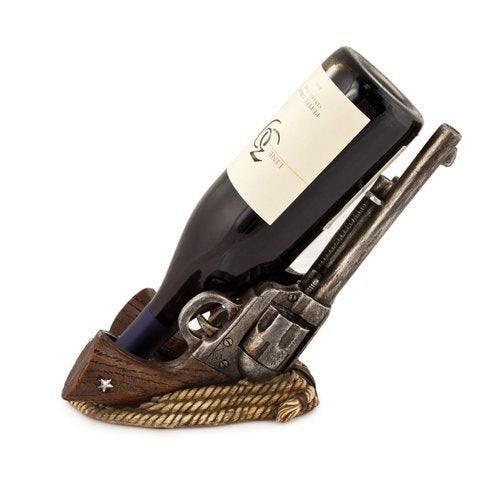 Western Style Double Gun Bottle Holder - Raise The Bar Lux  