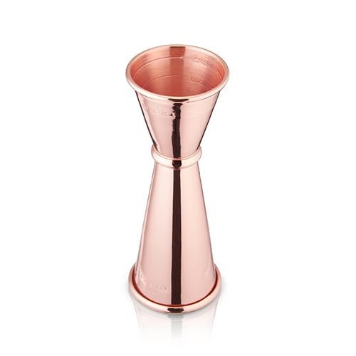 Large Copper Japanese Double Jigger - Raise The Bar Lux  
