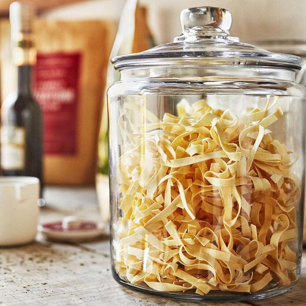 Monogram Glass Storage Jar. .5 Gallon (One) - Raise The Bar Lux  