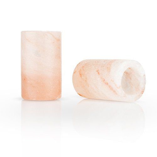 Natural Himalayan Salt Shot Glasses, Pink Salt Glasses - Tequila Shot Glasses. 3. 2 Oz (Set of 2) - Raise The Bar Lux  