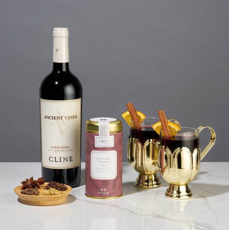 Gold Mulled Wine Glass - Raise The Bar Lux  