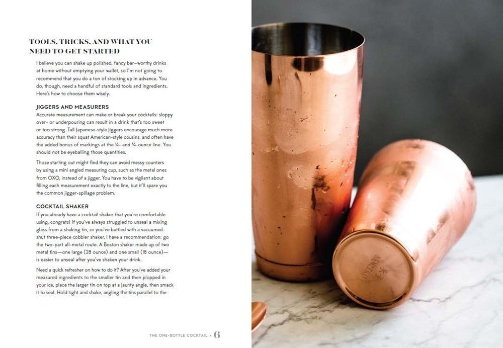 One Bottle Cocktail Book - Raise The Bar Lux  