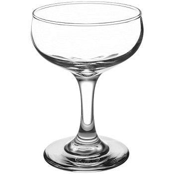 Champagne Coupe Crystal Glasses Embassy Style. 5.5 oz . Set Of 4 - Raise The Bar Lux  