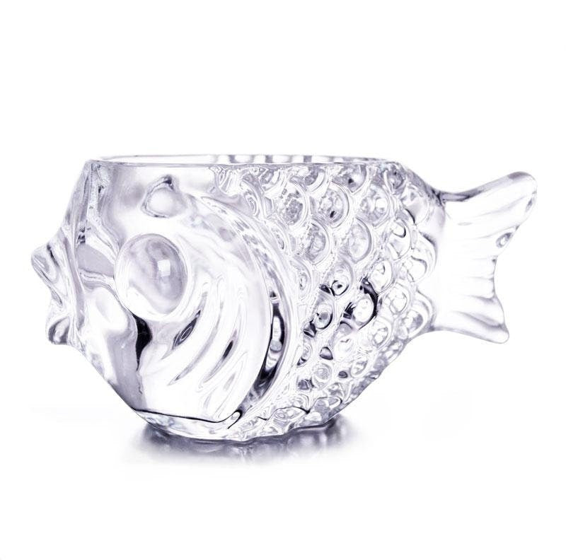 Fish Tiki Bowl Cocktail Glass- 12 oz - Raise The Bar Lux  