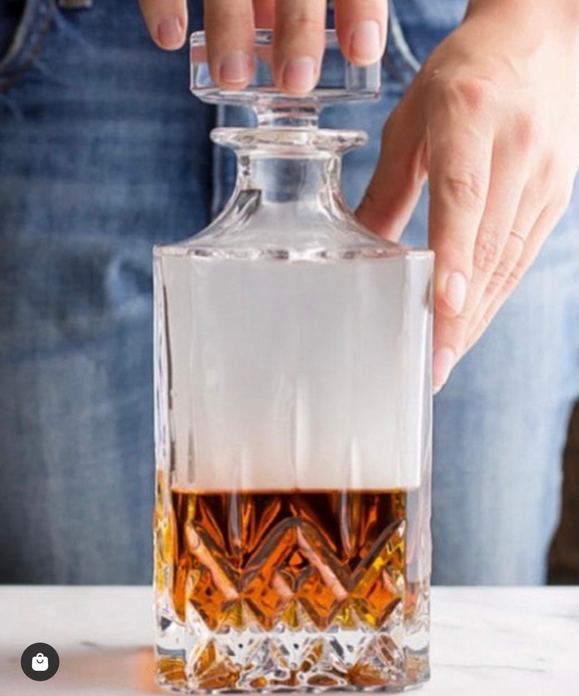 3-Piece Decanter & Tumbler Set - Raise The Bar Lux  