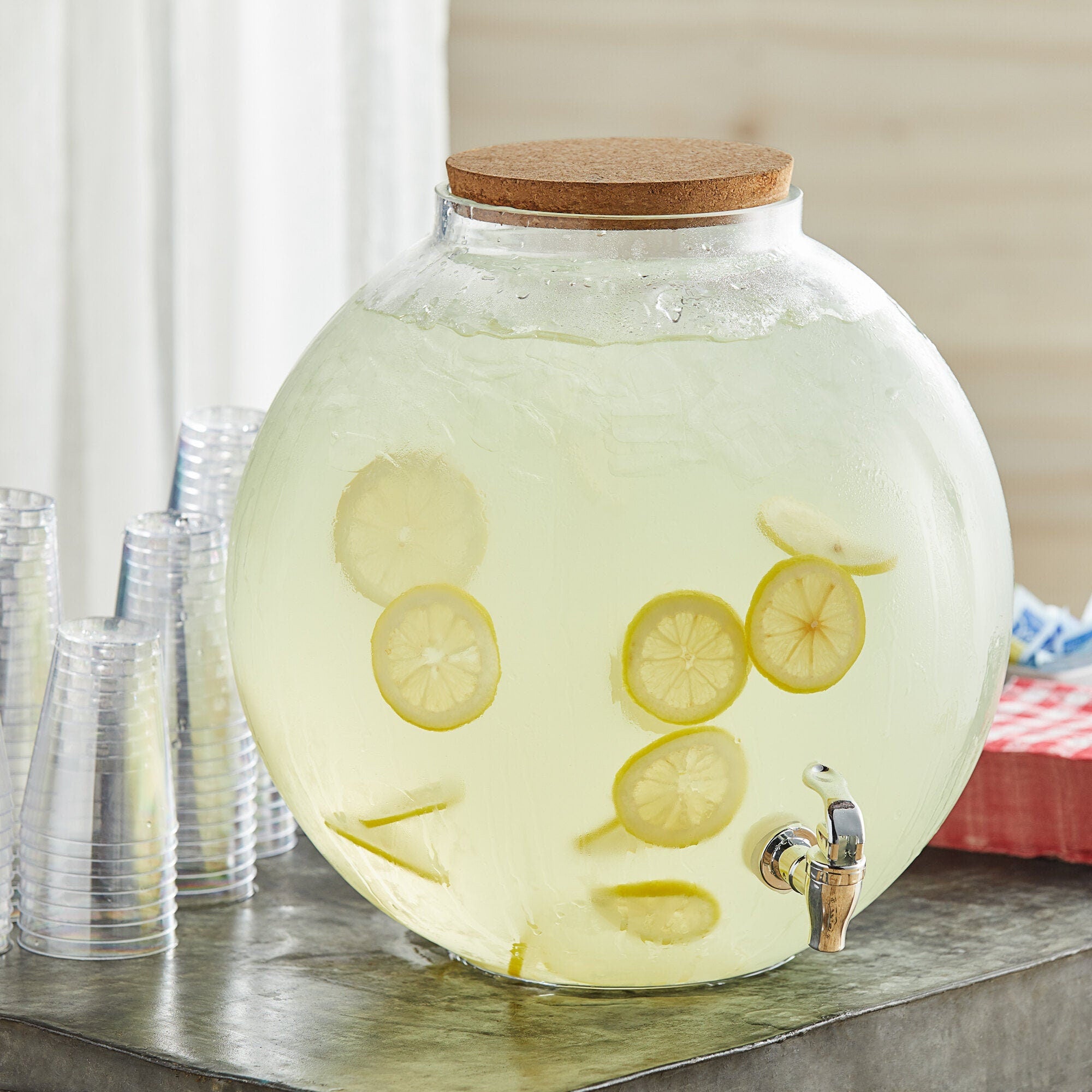 Acrylic 5 Gallon Drink Dispenser