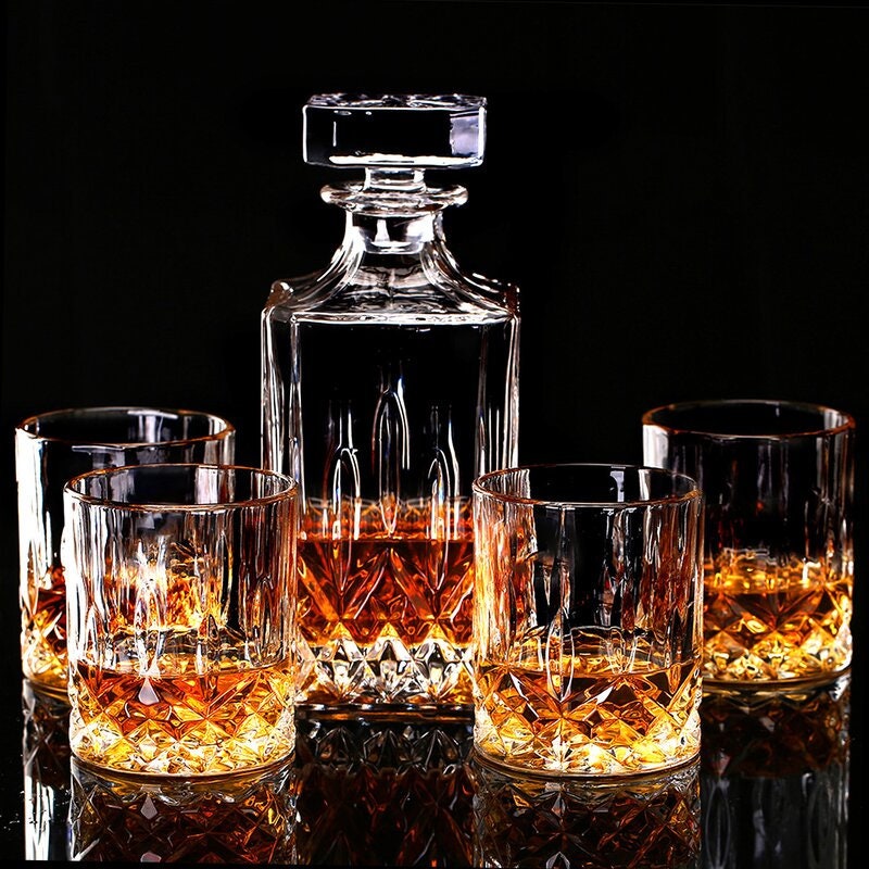 3-Piece Decanter & Tumbler Set - Raise The Bar Lux  