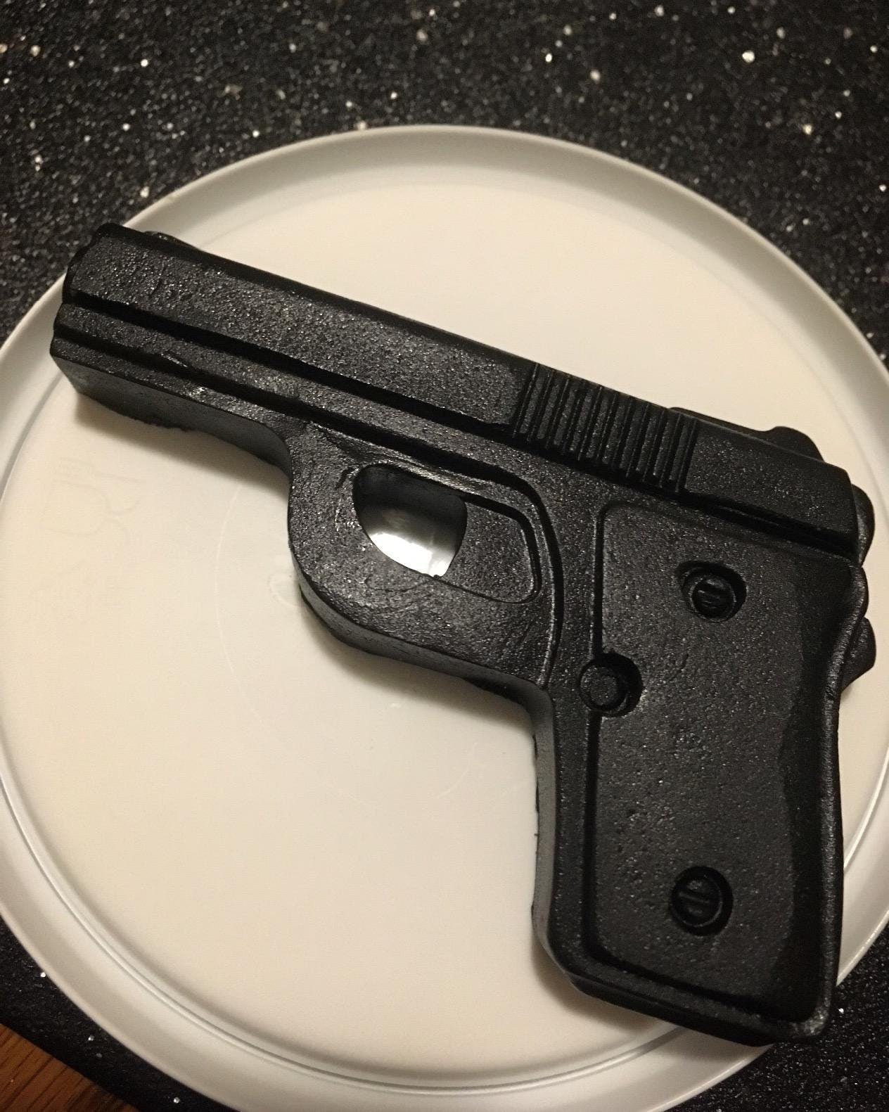 Handgun and Bullet Ice Cube Trays Set - Cocktails Ice, Chocolate, DIY - Raise The Bar Lux  