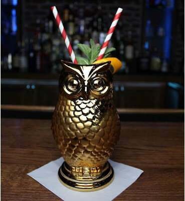 Ceramic Owl Tiki Mug. 24 Oz - Raise The Bar Lux  
