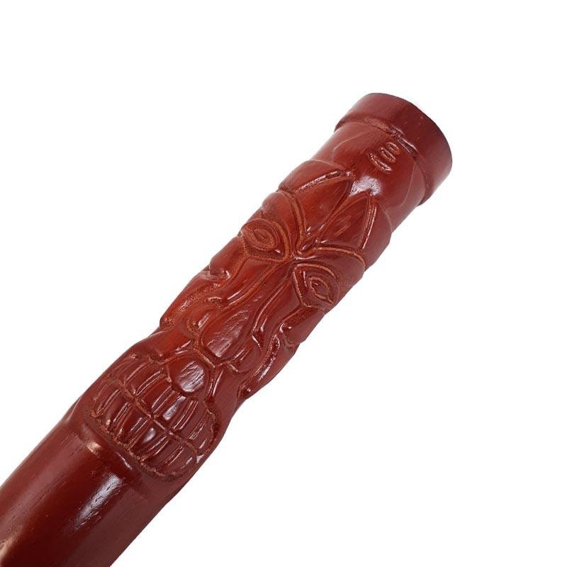 Hand Carved Tiki Wooden Muddler. 10" - Raise The Bar Lux  