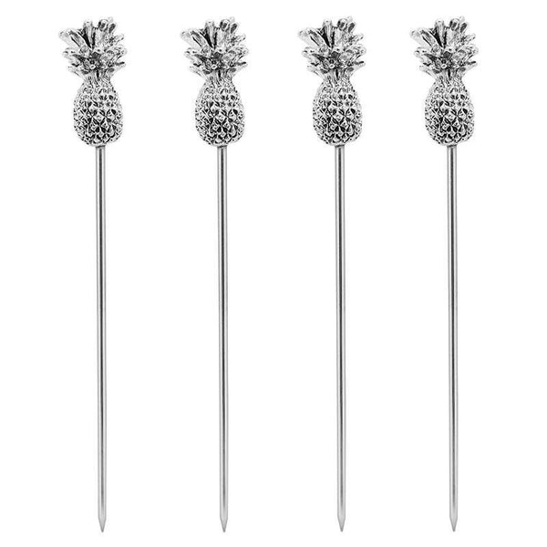 Pineapple Cocktail Picks - 4 Pack - Raise The Bar Lux  