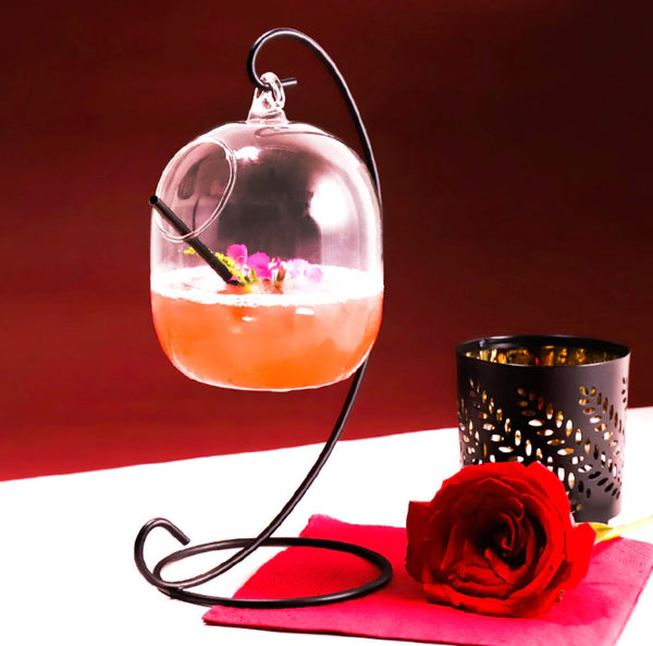 Hanging Cocktail Glass. 12 Oz - Raise The Bar Lux  