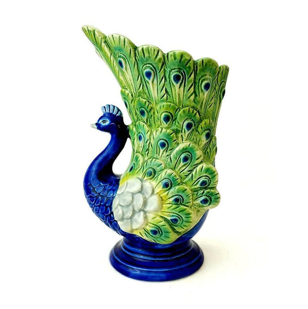 Unique Handmade Peacock Tiki Hawaiian Cup - 18 Oz. - Raise The Bar Lux  