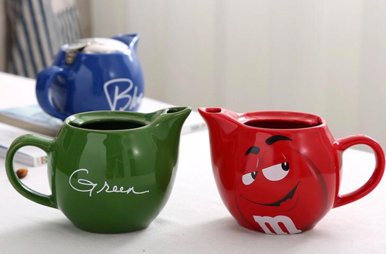 Handmade Ceramic M&M Teapot Kettle - Raise The Bar Lux  
