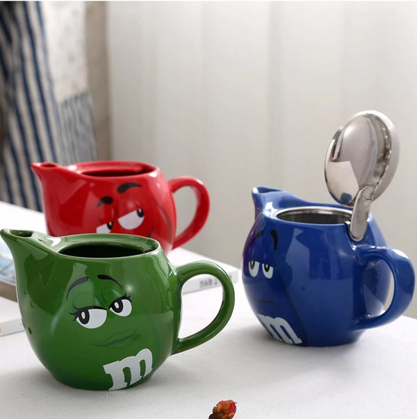 Handmade Ceramic M&M Teapot Kettle - Raise The Bar Lux  