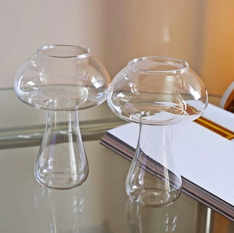 2 Mushroom Cocktail Glass. SET Of 2 - Raise The Bar Lux  