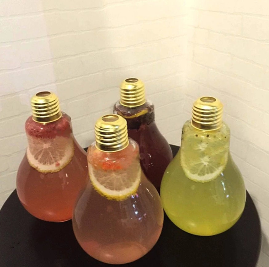 Light Bulb Cocktail Glass. 8 Oz. SET OF 4 - Raise The Bar Lux  