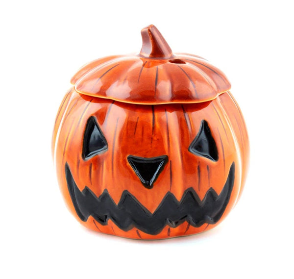 Halloween Pumpkin Tiki Mug With Lid. 18 Oz - Raise The Bar Lux  