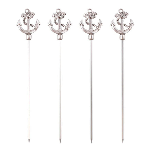 Anchor Cocktail Picks - 4 Pack - Raise The Bar Lux  