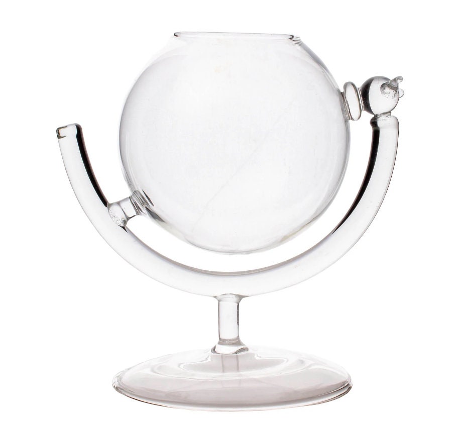 Globe on Axis Cocktail Glass- 12 oz - Raise The Bar Lux  